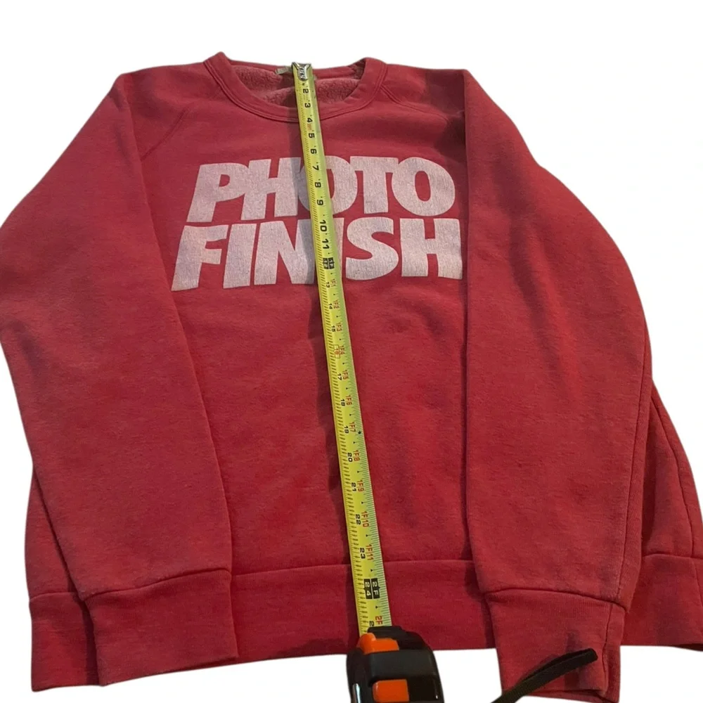 Alternative Earth Red Sweatshirt with White Graphic - Photo Finish - Picture 4 of 7